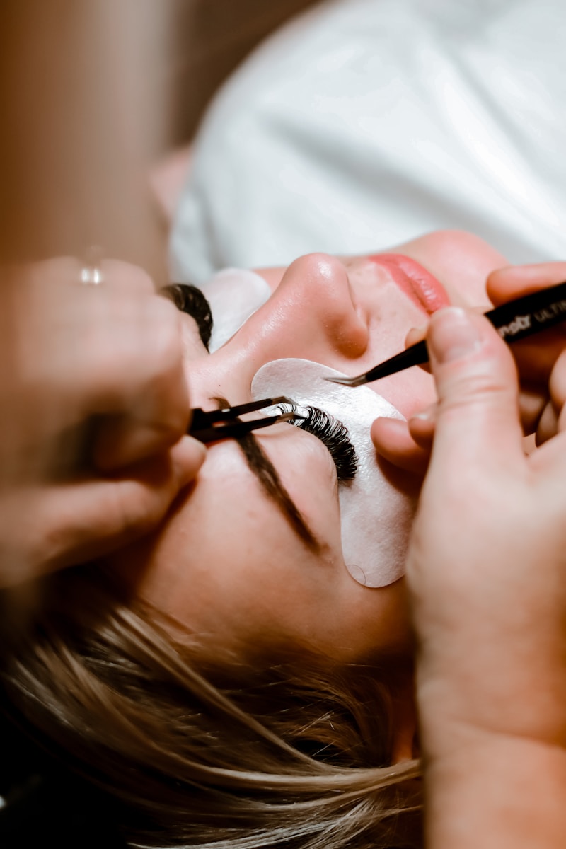 Lash Lifting Wimpernpflege Detail